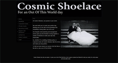 Desktop Screenshot of cosmicshoelace.com